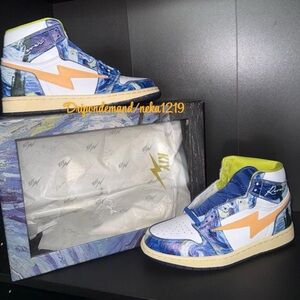 Kiy Studios “VAN GOGH” High Men Size 7
